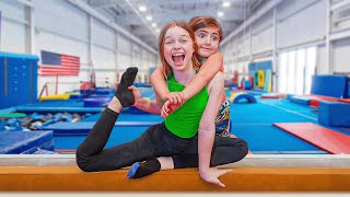 Transforming my Daughter into a Gymnast ft Jordan Matter [upl. by Abbie]