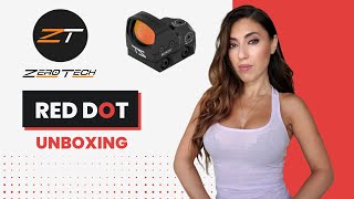 ZeroTech Optics Thrive HD 3 MOA Red Dot Unboxing [upl. by Ragen240]