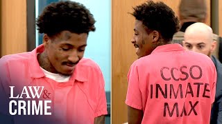 NBA Youngboy Smiles Before Waiving Right to Preliminary Hearing in Prescription Fraud Case [upl. by Yvehc]