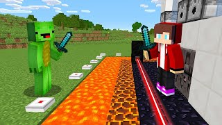 Mikey vs JJs Security House Battle in Minecraft [upl. by Ettessil893]