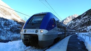 Toulouse to Barcelona by slow train through the Pyrenees [upl. by Liagaba]