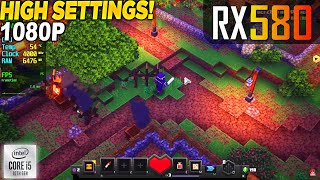 Minecraft Dungeons RX 580  1080p High [upl. by Aehsila179]