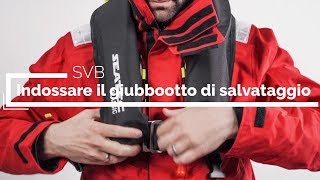 Indossare il giubbotto di salvataggio correttamente ecco come fare  SVB [upl. by Orodoet502]