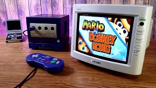 Mario vs Donkey Kong GBA Sony Trinitron KV9AD2 livestream ⚠️REAL CRT TV FOOTAGE⚠️ [upl. by Nolita]