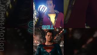 Shazam vs Superman who winner  comment superman shazam battlevideos dc marvel [upl. by Zackariah869]