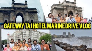 Most Crowded Place in Mumbai Gateway Taj hotel Marine Drive ♥️ mumbai vlog dailyvlog vlogs [upl. by Atiseret]