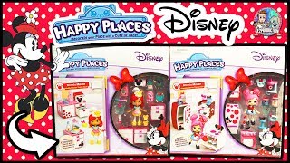 DISNEY HAPPY PLACES 2 PLAYSETS CUISINE MINNIE MOUSE [upl. by Devlin]