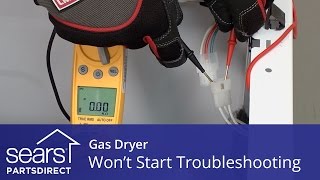 Dryer Won’t Start Troubleshooting Gas Dryer Problems [upl. by Ecinerev]