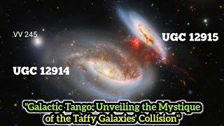 Galactic Tango Unveiling the Mystique of the Taffy Galaxies Collision UGC12914 UGC12915 [upl. by Terle278]