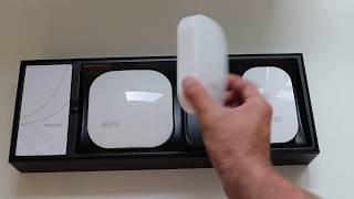 Eero Wifi Network Unboxing 3Pack [upl. by Aretha]