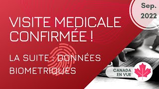 Visite médicale confirmée  Prise de RDV pour la biométrie [upl. by Filmer942]