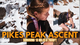 The Hardest Race of My Life  Pikes Peak Ascent Golden Trail Series 2023 [upl. by Guillaume644]