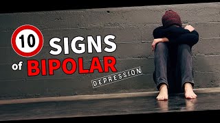 10 UNEXPECTED Signs of Bipolar Disorder Depression [upl. by Akzseinga101]