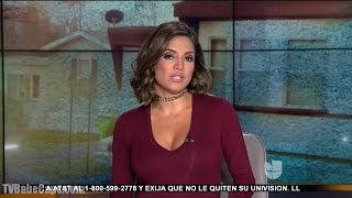 Pamela Silva Conde  Univision quotPrimer Impactoquot 03022016 [upl. by Sennahoj]