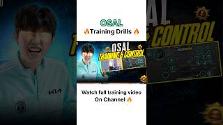 OSAL Training Drills And Control Sensi Code☄️ shortfeed osal ytshorts [upl. by Salli]