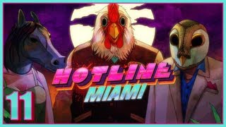 Hotline Miami  Part 11  Police Station [upl. by Namsaj]