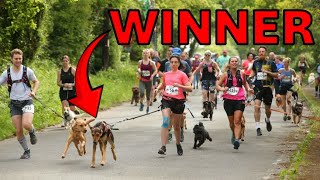 WINNING a 10km CANICROSS race [upl. by Ahsote]