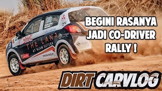 JEJE JADI CODRIVER RALLY  MERDEKA SPRINT RALLY 2018  DIRT CARVLOG 51 [upl. by Orv]