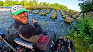 Découverte de Barrages Incroyables pour Pêcher le Carnassier en FloatTube [upl. by Llevol]