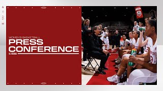 Stanford Womens Basketball Postgame Press Conference  Indiana [upl. by Esille]