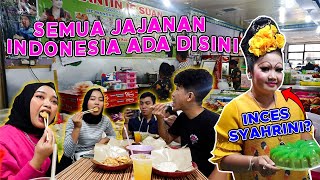 STREET FOOD DI DALEM MALL  KANTIN IE SUAN NYENTRIK BANGET [upl. by Annol710]