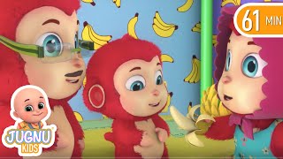 Johny Johny Yes Papa  The Wheels on the bus  ABC Song  Jugnu Kids Nursery Rhymes [upl. by Clemens380]