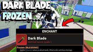 Using The BEST DARK BLADE BLESSING In PvP Blox Fruits [upl. by Felton61]