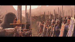 Battle under Cliff of Beasts  Total War Warhammer  Bretonnia vs Chaos  Wars of Errantry [upl. by Agnimod103]