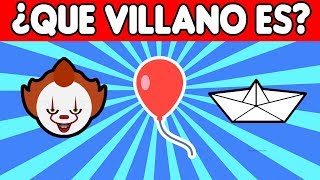 RETO ¿Podrás ADIVINAR el VILLANO SOLO con Emojis  Toxo Mix [upl. by Atirahc]