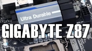 Gigabyte Z87 D3HP Motherboard Preview [upl. by Cavuoto]