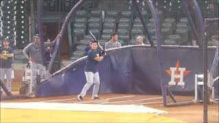 JiMan Choibatting practiceRays vs Astros82719 [upl. by Campney]