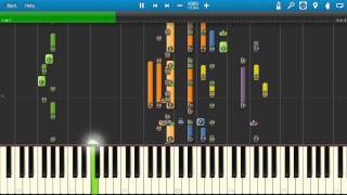 Michael Jackson  Off The Wall  Piano Tutorial  Synthesia Cover [upl. by Beutler]