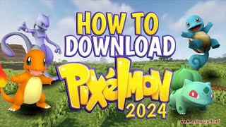 HOW TO DOWNLOAD PIXELMON MOD IN MINECRAFT🔥🔥  Techy Gamerz [upl. by Fechter47]