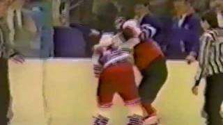 Rick Tocchet vs George McPhee Mar 9 1986 [upl. by Calesta]