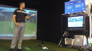 Boccieri Golf  Driver Attack Angle [upl. by Aem]