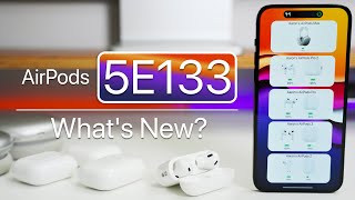 AirPods Update 5E133 is Out  Whats New [upl. by Kingsley]