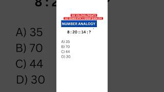 SSC CGL 2024 Analogy  Analogy  SSC CGL ANALOGY  Resoning Questions  Reasoning tricks shorts [upl. by Lletnwahs]