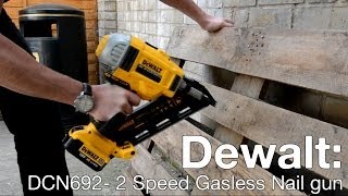 Dewalt DCN692 XR 18v Liion Nailer  ITS TV [upl. by Edieh]