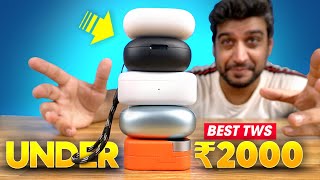 Top 5 Best TWS Earbuds UNDER ₹2000 Rs in 2024 [upl. by Isyed]