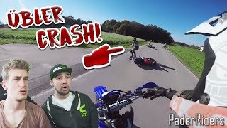 Motorräder knallen zusammen  Reaktion mit Lucas Lit [upl. by Tremain]