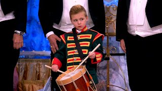 6yearold Mik performing Little Drummer Boy with André Rieu 4K [upl. by Ylrehs]