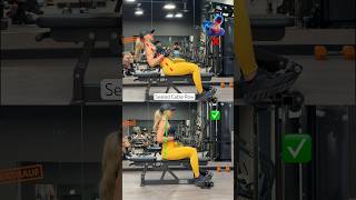 🔸SEATED CABLE ROW🔸 fitnesstip fitnesstip shorts cablerow [upl. by Starkey]