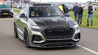 BEST OF SUV Sounds 2023  Urban RSQ8 Novitec Urus 1100HP BRABUS G63 1000HP Trackhawk RAM TRX [upl. by Donelson639]