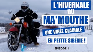 MBDP  Je pars à moto bivouaquer à MOUTHE le village LE PLUS FROID de France [upl. by Sneed]