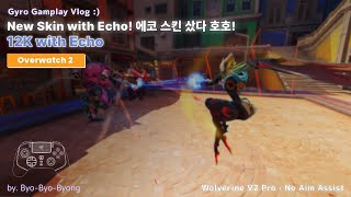 Gyro Gameplay New Skin with Echo 에코 스킨 샀다 호호 [upl. by Madeleine]