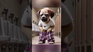 Oh shit puppy poop 💩 in Pent subscribe please cat aicat puppy aiart catlovers kitten [upl. by Adlitam]