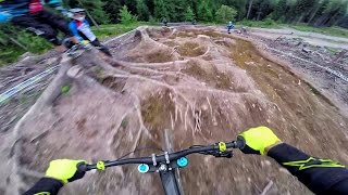 European Downhill Cup Leogang 2016  Course Preview Fabio Wibmer [upl. by Sudderth983]