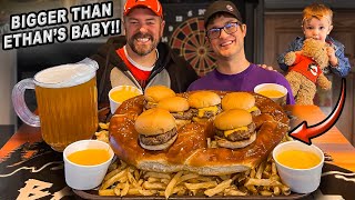 Over 150 Teams Have Failed Yettis Wisconsin Pretzel and Burgers Challenge [upl. by Nniuqal392]