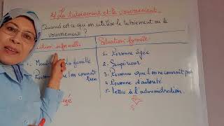 2 Le tutoiement et le vouvoiement  suite [upl. by Yvel687]