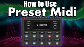 Fender Tone Master Pro  Lets Check Out PRESET MIDI [upl. by Lewert]